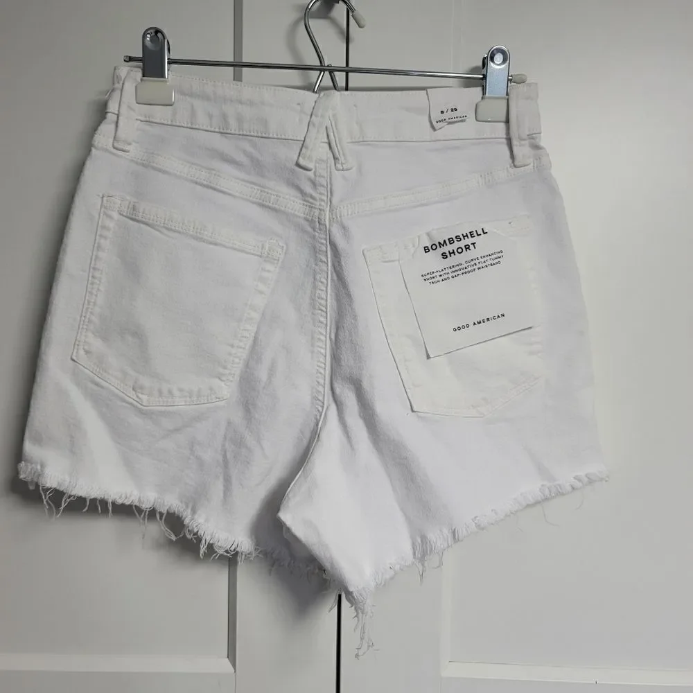 Good american bombshell shorts, size 8/29
